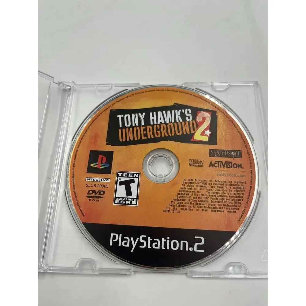 Tony Hawk's Underground 2 - Loose Sony PS2 Playstation 2 Disc